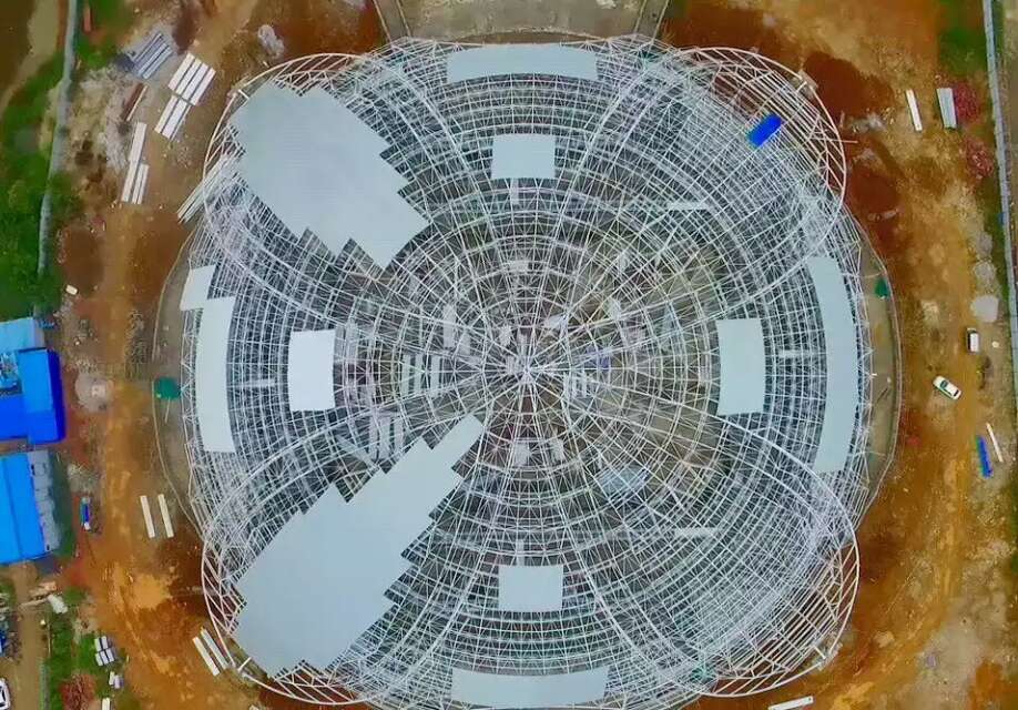 天门体育馆网架